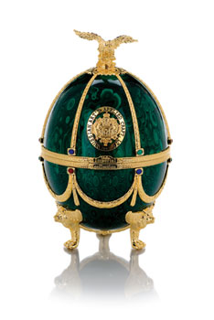 Carafe in Emerald Faberge Egg