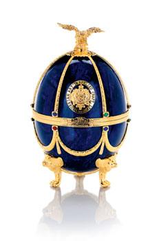 Carafe in Sapphire Faberge Egg