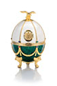 Carafe in Pearl and Emerald Faberge Egg